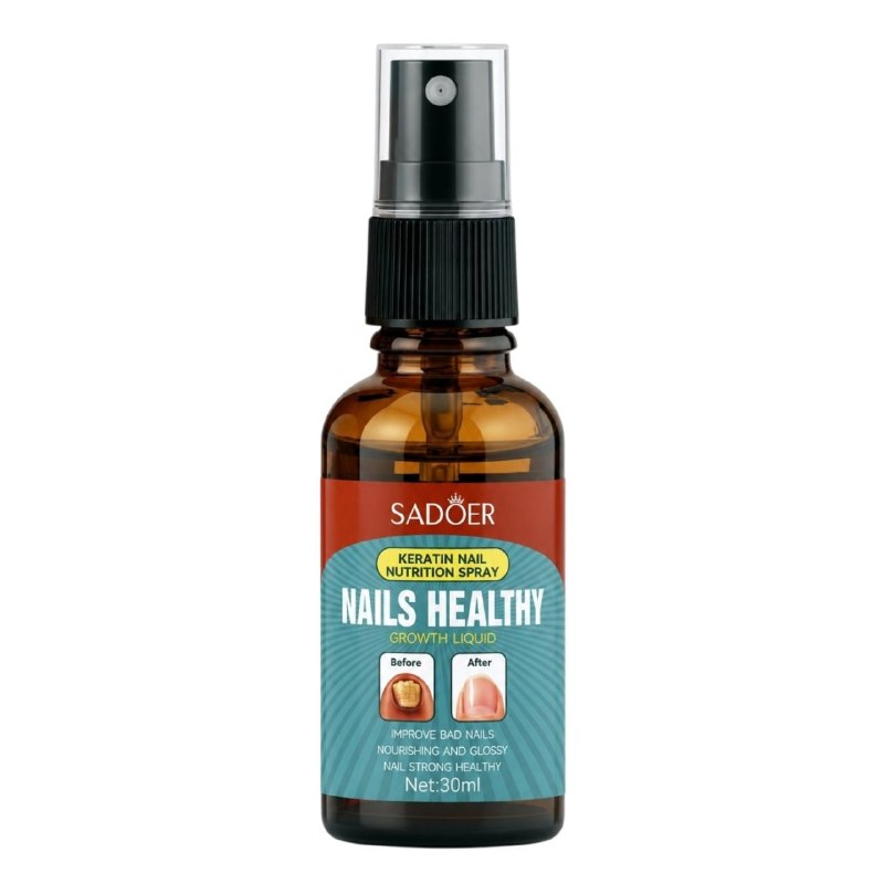 ESPRAY PARA CRECIMIENTO Y NUTRICION DE UÑAS CON QUERATINA SADOER 30ML
