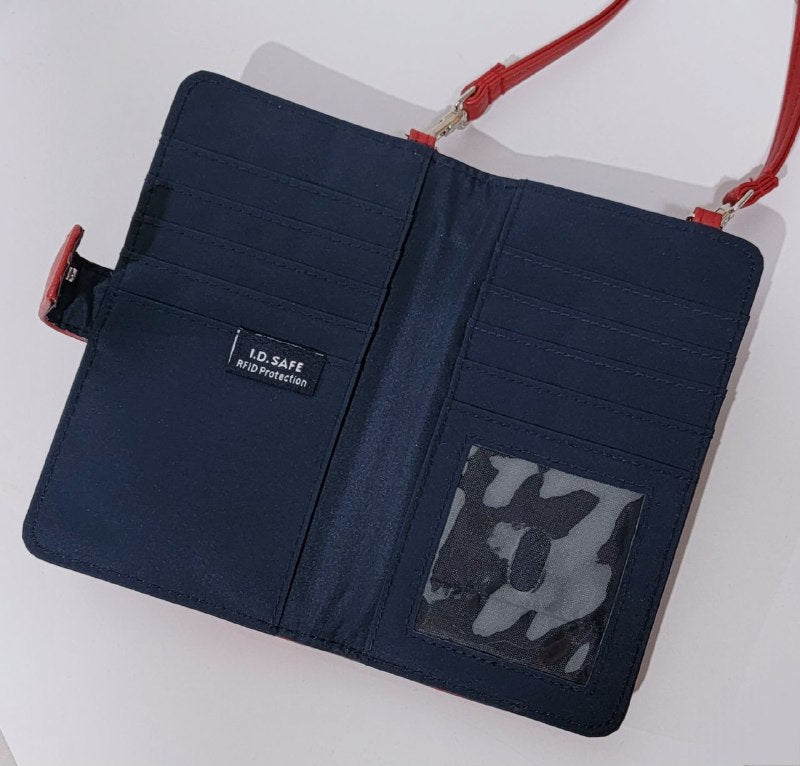 CARTERA CRUZADA ORIGINAL PORTA CELULAR Y TARJETERO NAUTICA