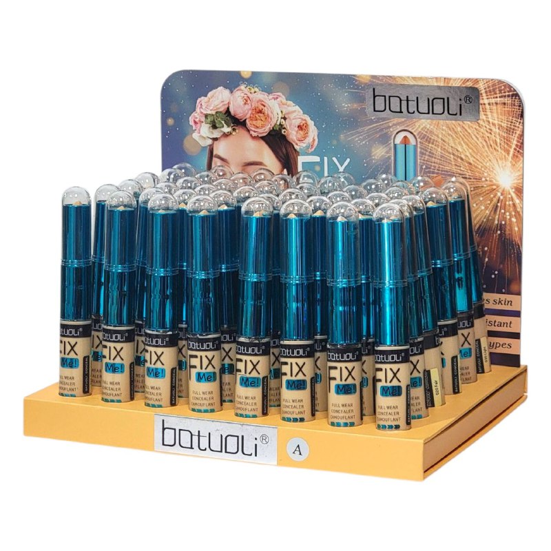 CORRECTOR FLUIDO LIGERO 24H ACABADO MATE NATURAL BATUOLI 15G (DUPE DE MAYBELLINE)