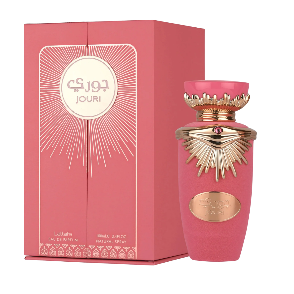 LATTAFA JOURI EDP 100ML (M) (DUPE CAROLINA HERRERA LA BOMBA EDP)