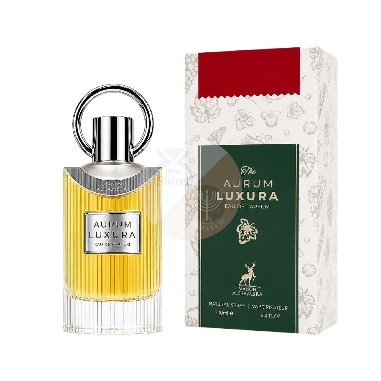 MAISON ALHAMBRA THE AURUM LUXURA EDP 100ML (U) (DUPE DE XERJOFF XJ 1861 NAXOS EDP)