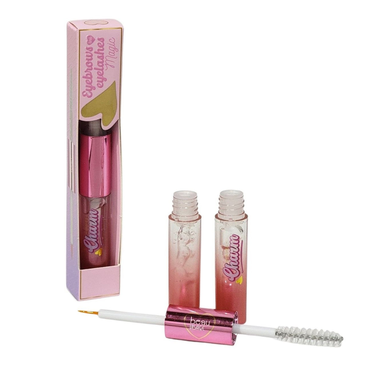 MAQUILLAJE ECONOMICO SUERO DE CRECIMIENTO PARA CEJAS Y PESTAÑAS FORTALECER, NUTRIR Y ALARGAR EL VELLO NATURAL CON PÉPTIDOS, VITAMINA E Y COLÁGENO BEAU 3ML