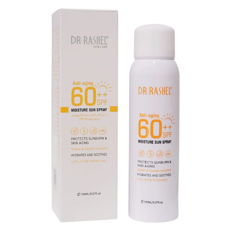PROTECTOR SOLAR EN SPRAY ANTIEDAD E HIDRATANTE SPF60 DR RASHEL 150ML