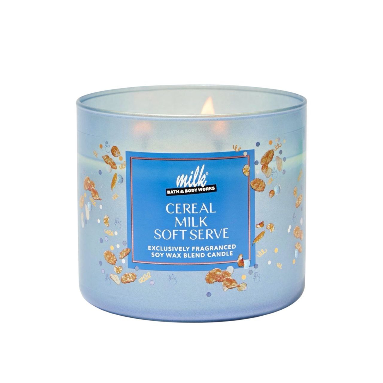 VELA AROMATICA BATH & BODY WORKS CEREAL MILK SOFT SERVE 411G