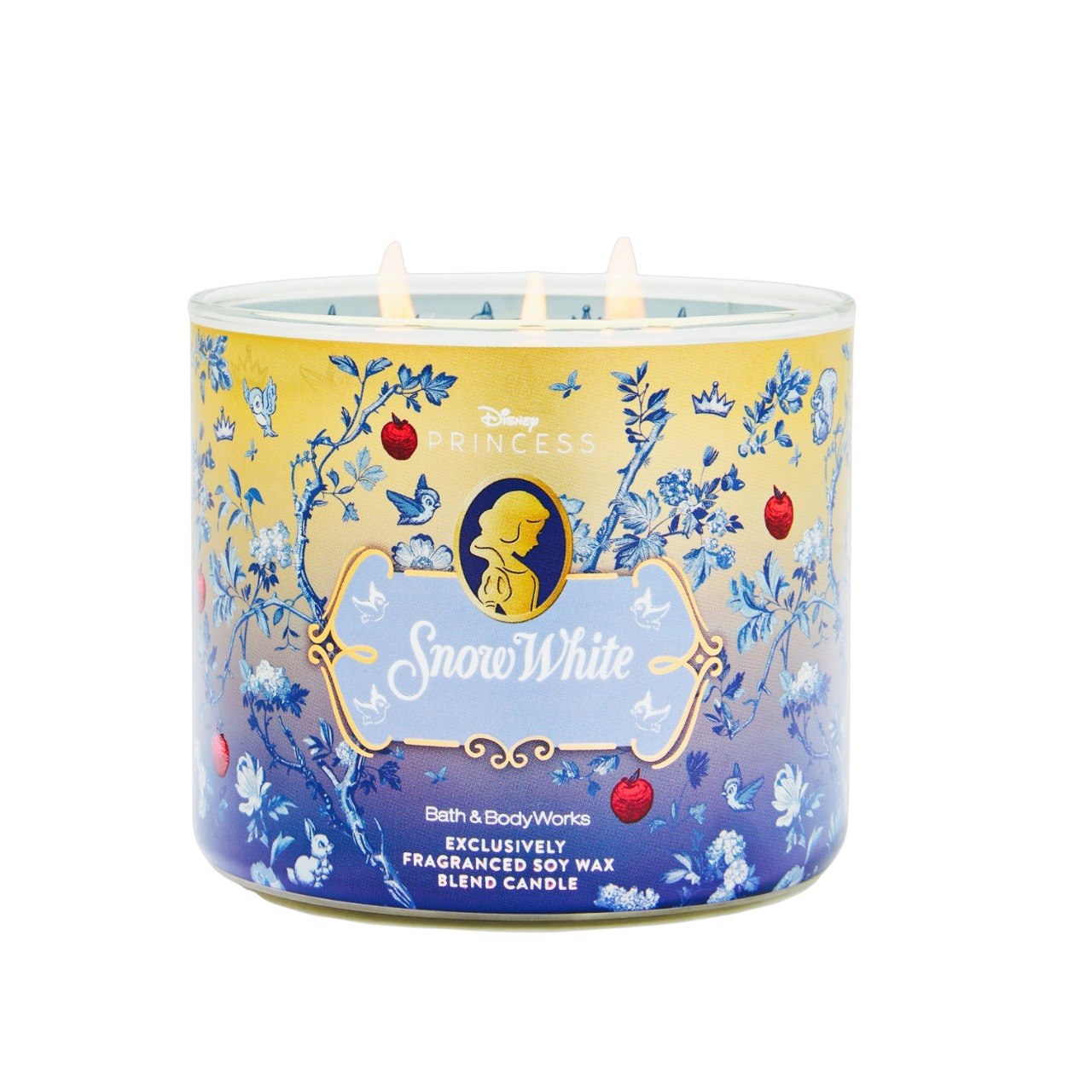 VELA AROMATICA DISNEY PRINCESA BLANCE NIEVES BATH & BODY WORKS 411G