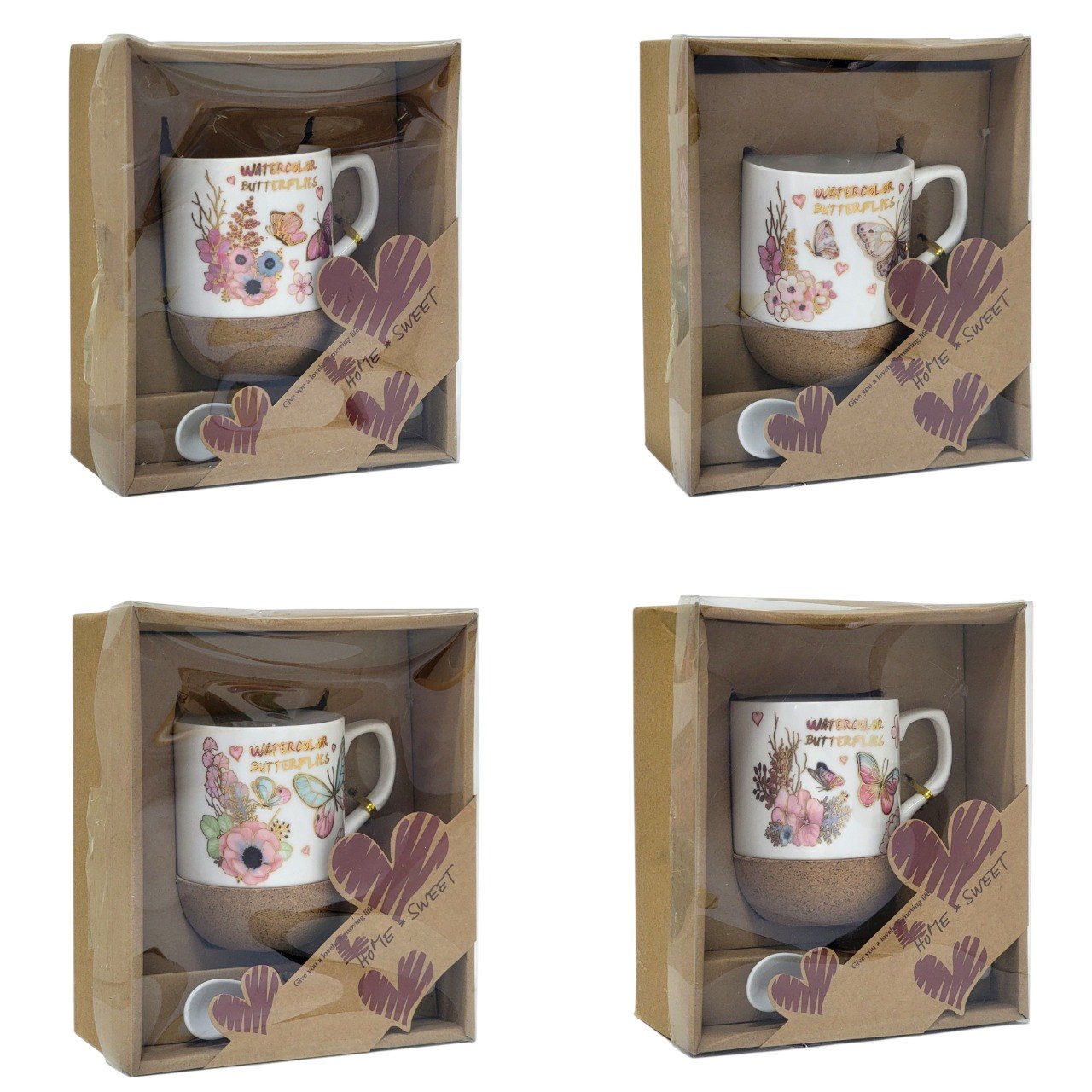 SET DE TAZA DE REGALO PARA MAMÁ CON BASE DE CORCHO