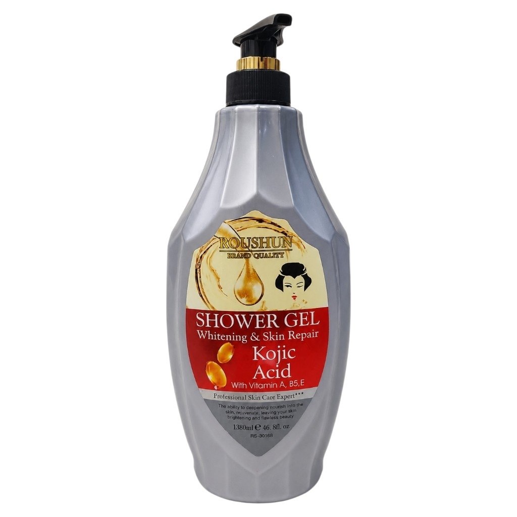 GEL DE DUCHA ACLARANTE Y REPARADOR CON ACIDO KOJICO ROUSHUN 1380ML