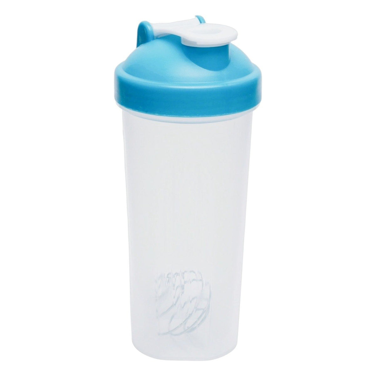 BOTELLA MEZCLADORA A PRUEBA DE FUGAS PARA PROTEINA DE PLASTICO 600ML