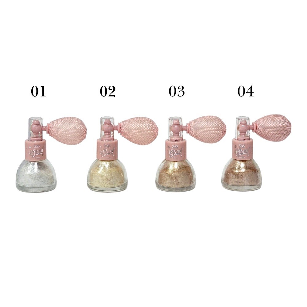 SPRAY DE BRILLO PARA MAQUILLAJE Y CUERPO SAS