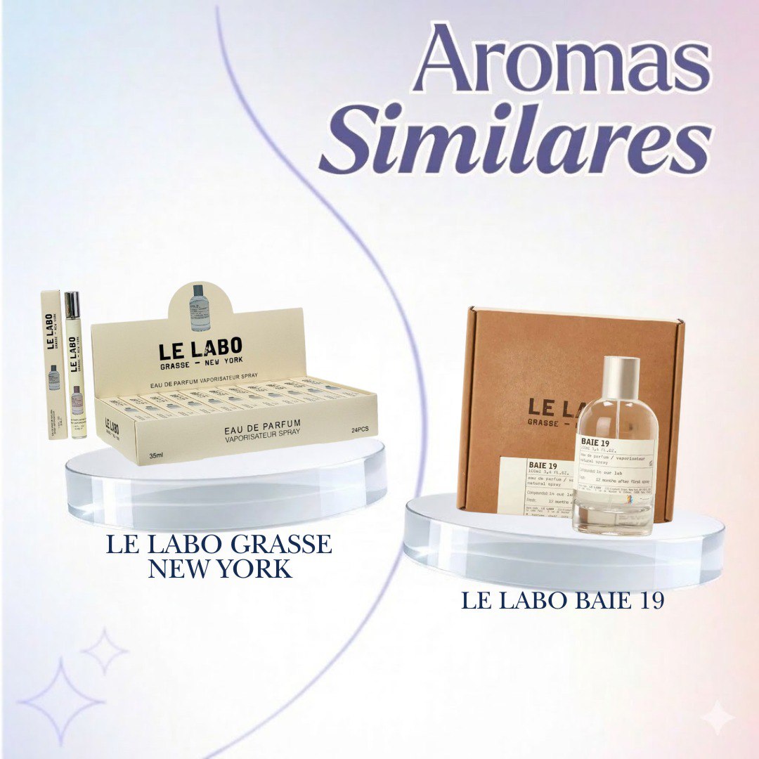 PERFUME EN TUBO LE LABO GRASSE EDP 35ML (H) (AROMA INSPIRADO EN BAIE 19 LE LABO)