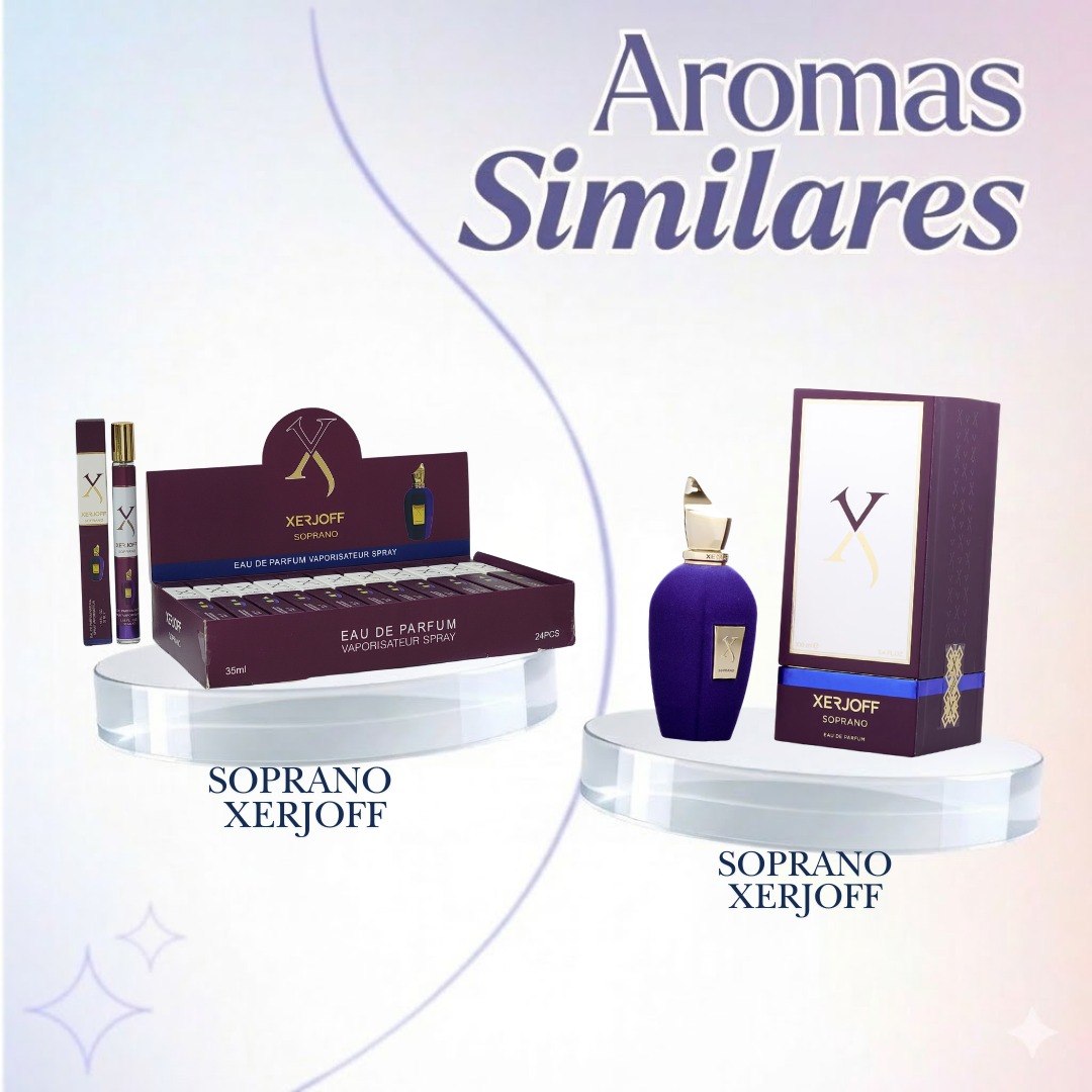 PERFUME EN TUBO XERJOFF SOPRANO EDP 35ML (U) (AROMA INSPIRADO EN XERJOFF SOPRANO)