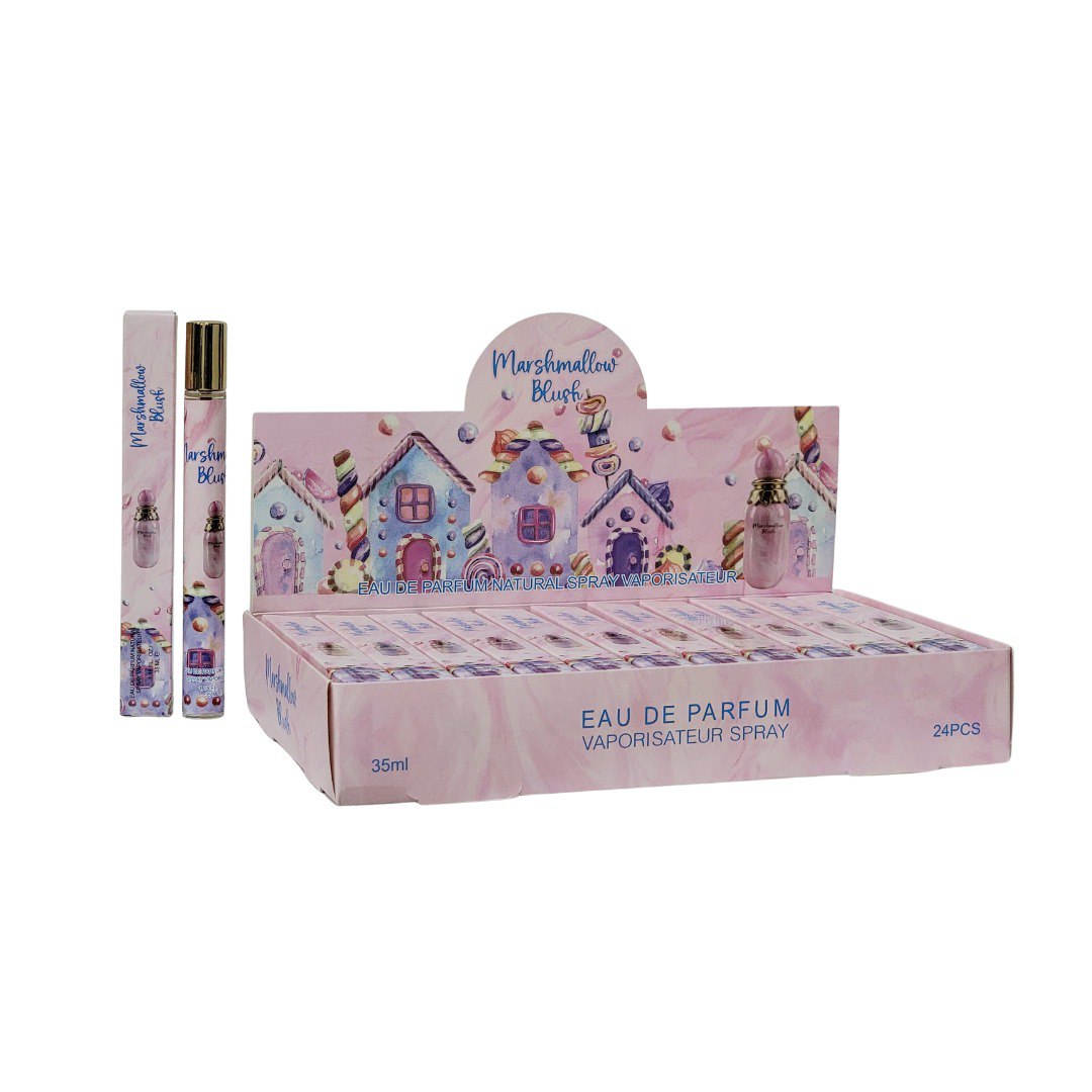 PERFUME EN TUBO MARSHMALLOW BLUSH EDP 35ML (M) (AROMA INSPIRADO EN KRIZ REALES STUDIO MARSHMALLOW BLUSH)