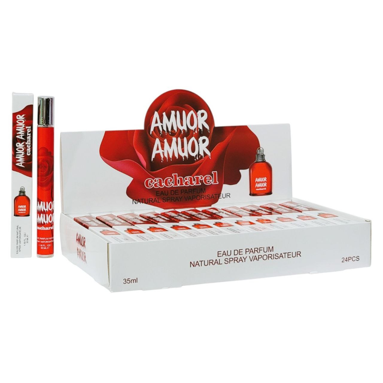 PERFUME EN TUBO AMUOR AMUOR CACHAREL EDP 35ML (M) (AROMA INSPIRADO EN CACHAREL AMOR AMOR)
