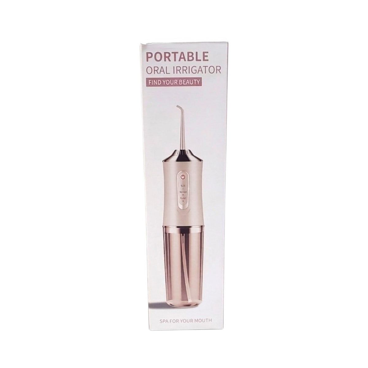 IRRIGADOR LIMPIADOR DE AGUA A PRESION PARA HIGIENE DENTAL PORTATIL 230ML