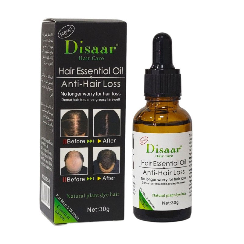 ACEITE PARA EL CABELLO FORTAALECEDOR ANTICAIDA ACTIVADOR FOLICULAR DISAAR 30G