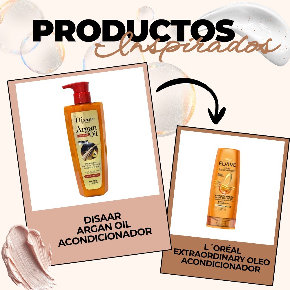 ACONDICIONADOR REPARADOR INTENSIVO PARA CABELLO PROCESADO CON ACEITE DE ARGAN Y COLAGENO DISAAR 350G