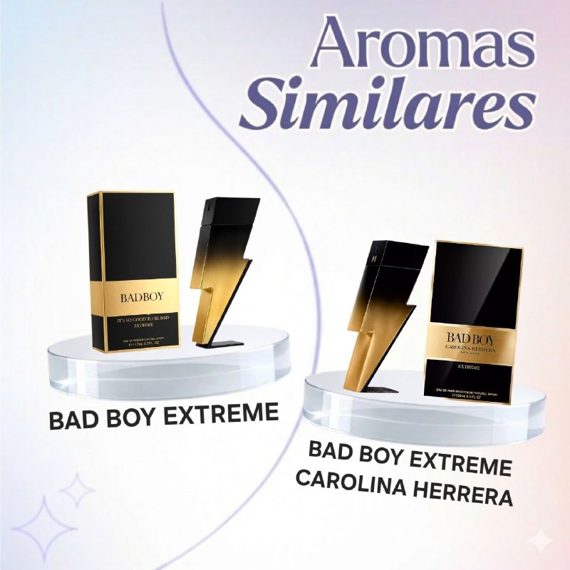BADBOY ITS SO GOOD TO BE BAD EXTREME EDP 110ML (H) (AROMA SIMILAR CAROLINA HERRERA BAD BOY EXTREME)