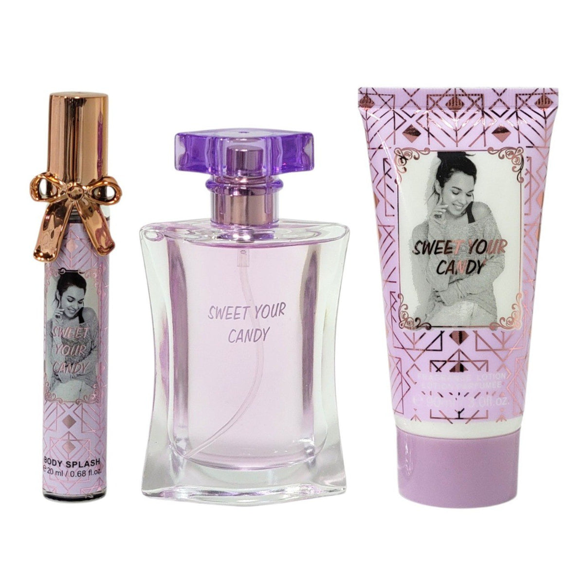SET DE PERFUME MYSTICAL SWEET YOUR CANDY 3PCS (M)