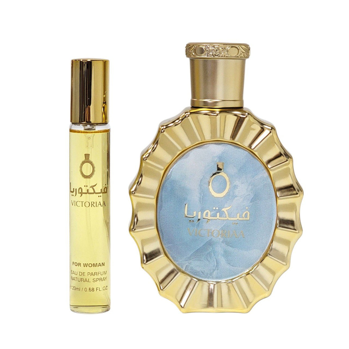 SET MYSTICAL VICTORIA EDP 110ML, EDP 20ML (M) (AROMA SIMILAR LATTAFA VICTORIA)