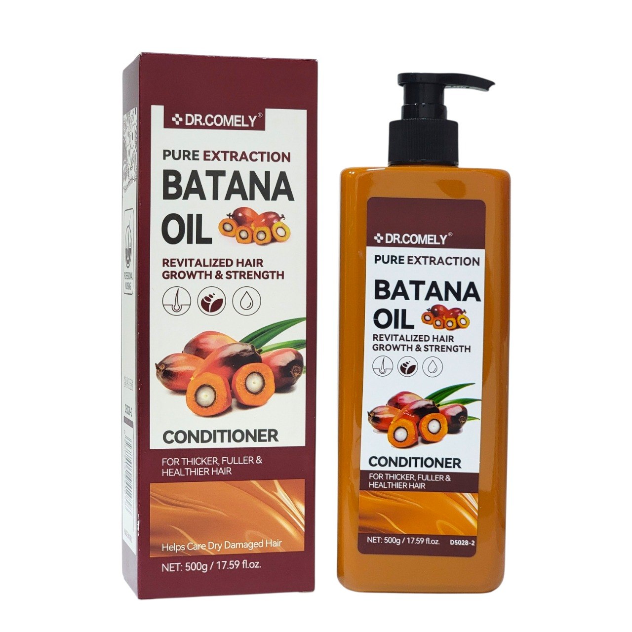 ACONDICIONADOR PARA CRECIMIENTO Y REPARACION CON ACEITE DE BATANA DR. COMELY 500G