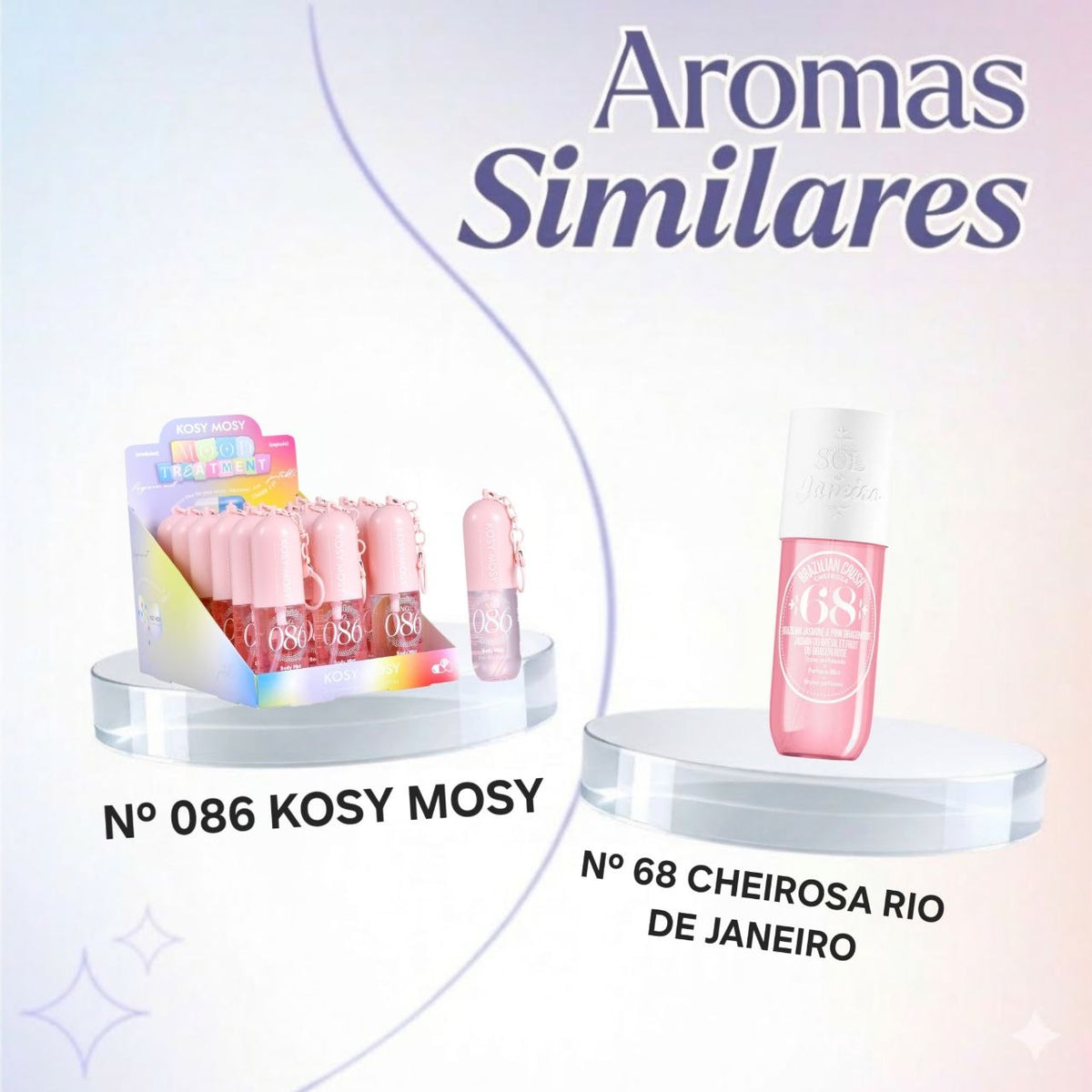 SPLASH MINI KOSY MOSY Nº086 30ML (M) (AROMA SIMILAR A SOL DE JANEIRO CHEIROSA Nº068)