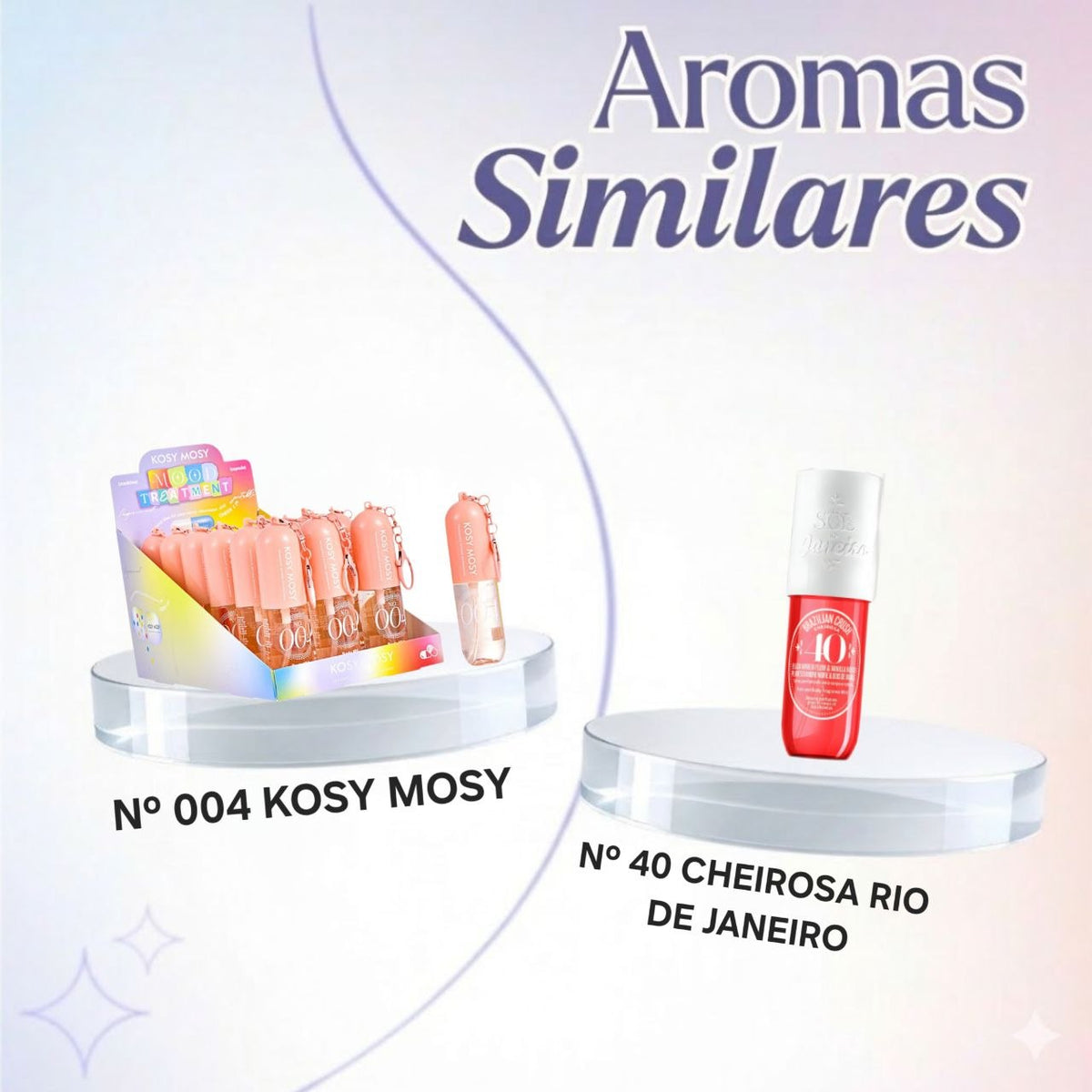 SPLASH MINI KOSY MOSY Nº 004 30ML (M) (AROMA SIMILAR A SOL DE JANEIRO CHEIROSA Nº040)