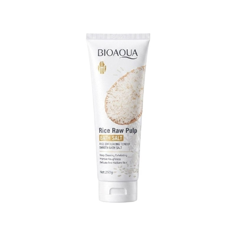 SALES DE BAÑO EXFOLIANTES SUAVIZANTES Y PURIFICANTES CON EXTRACTO DE PULPA CRUDA DE ARROZ SADOER 250G