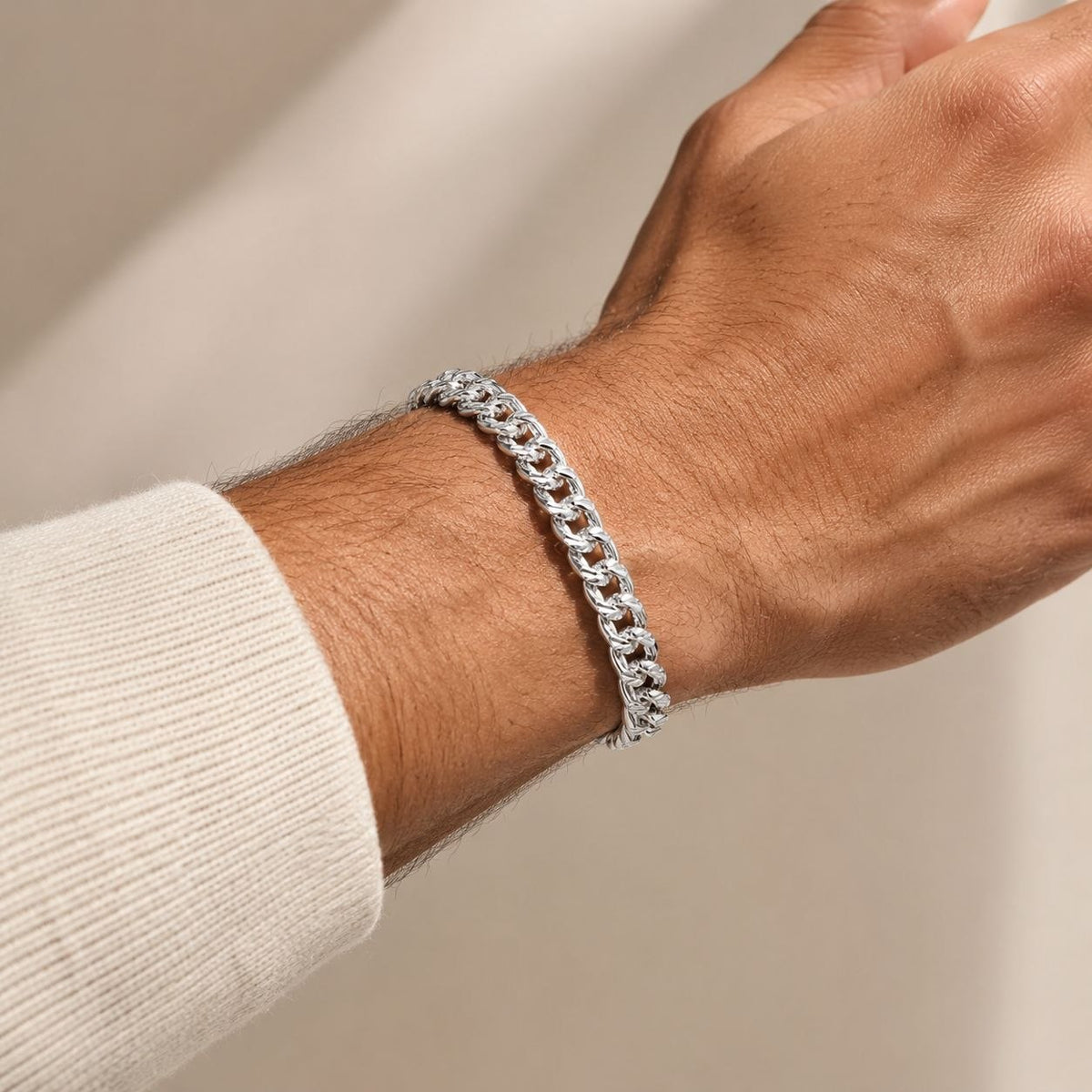 PULSERA DE ENCHAPE PARA CABALLERO