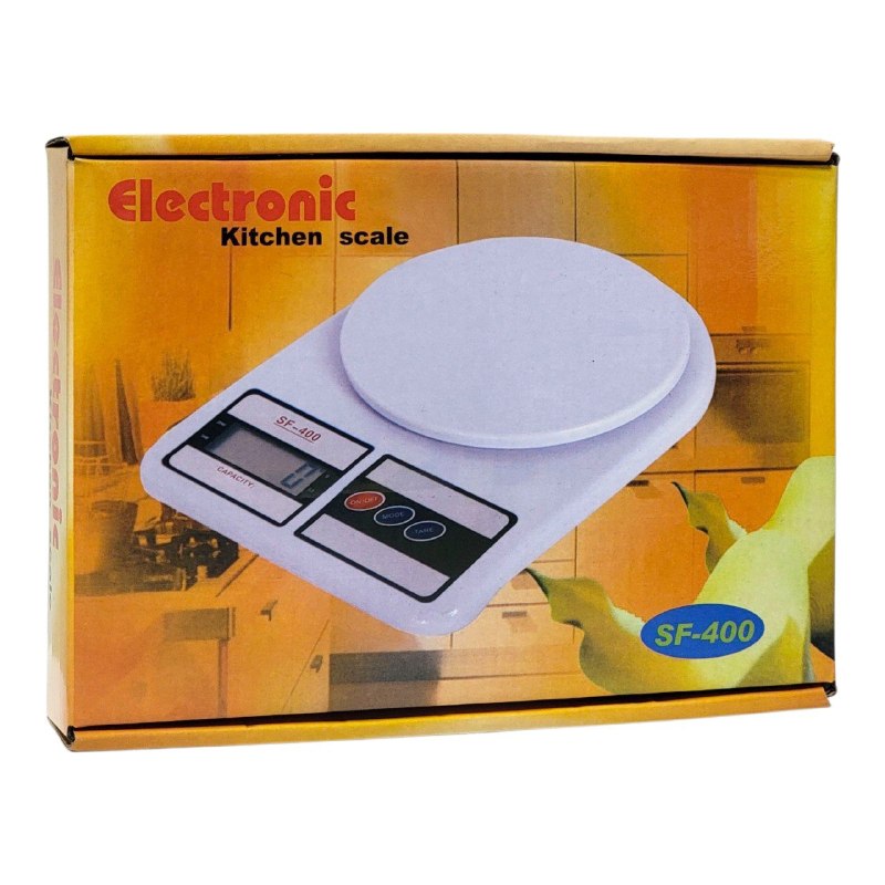 BASCULA DE COCINA DIGITAL MODELO SF-400 16X23CM