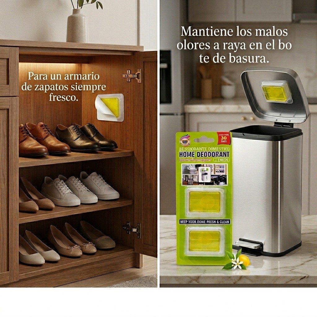 AMBIENTADOR SOLIDO AROMA A LIMON REFRESCANTE 2UND FRANCK 5GX2
