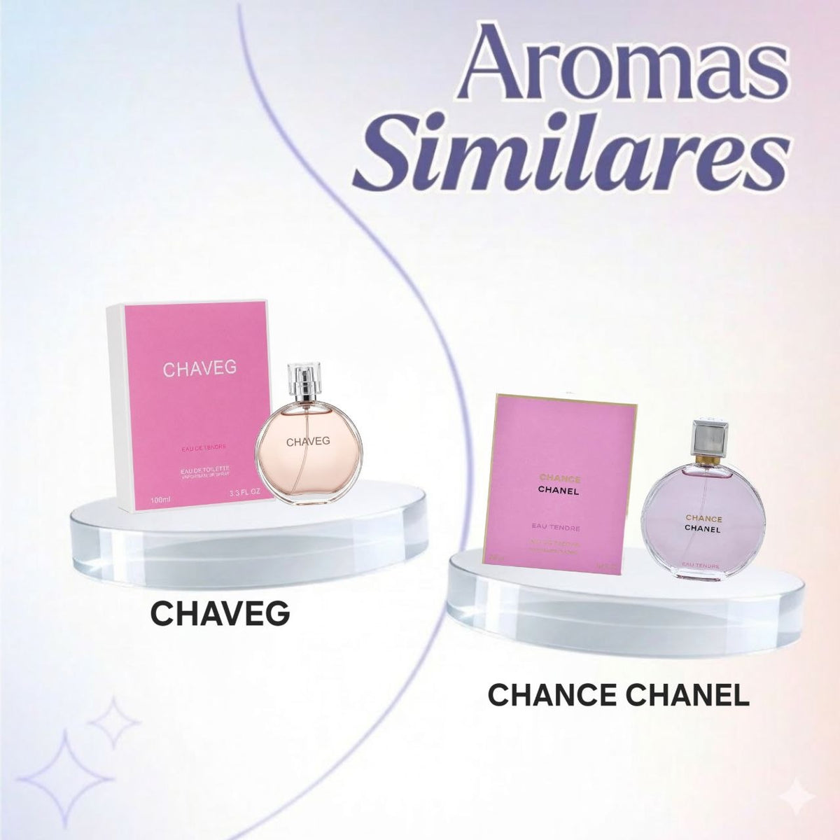 CHENALE EAU DE TENDRE EDT 100ML (M) (AROMA SIMILAR A CHANEL CHANCE
