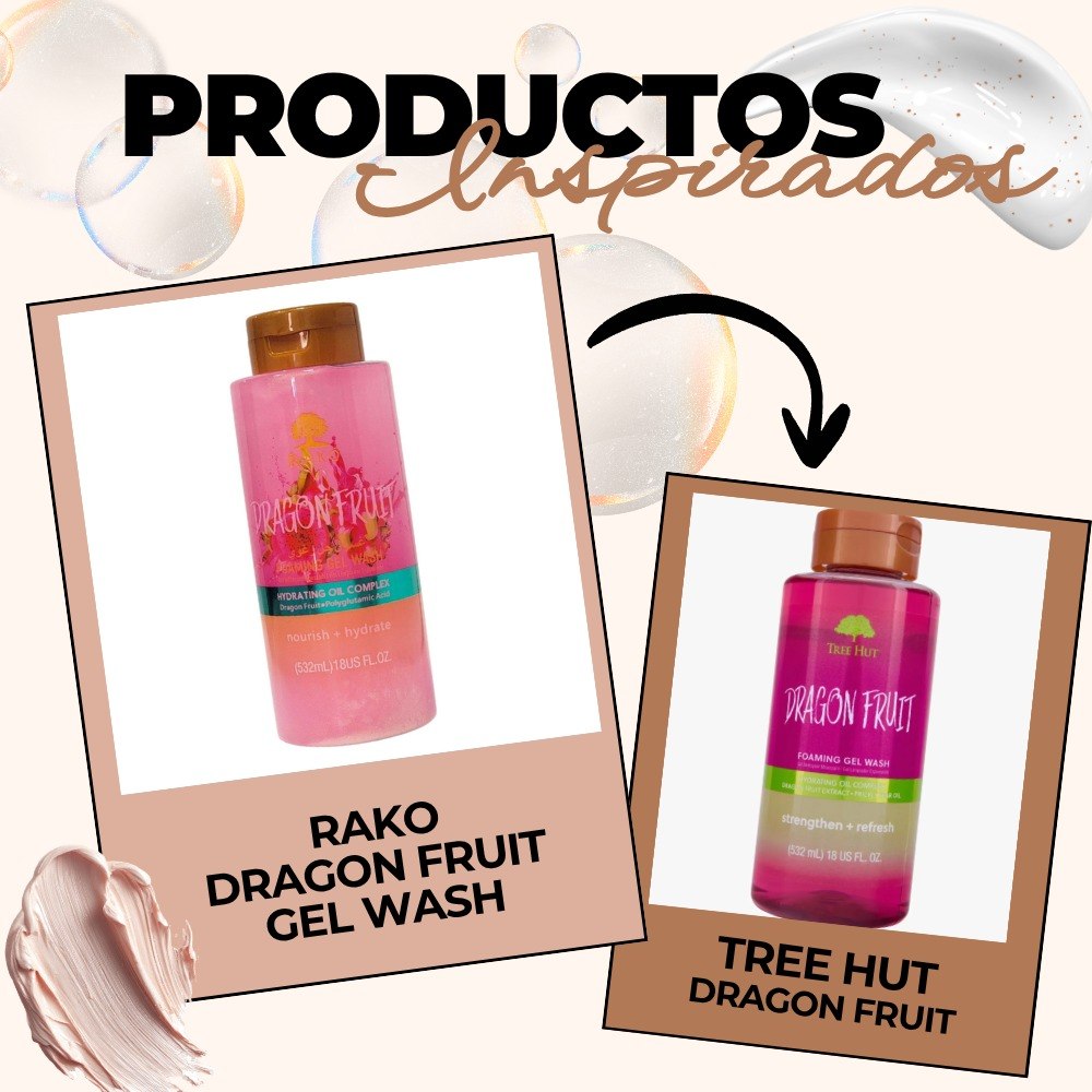 GEL DE DUCHA ESPUMOSO CON FRUTA DEL DRAGON ACIDO POLIGLUTAMICO Y MANTECA DE KARITE RAKO 532ML