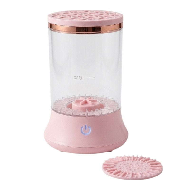 LIMPIADOR DE BROCHAS DE MAQUILLAJE ROTATORIO ELECTRICO DE POTENCIA 5V