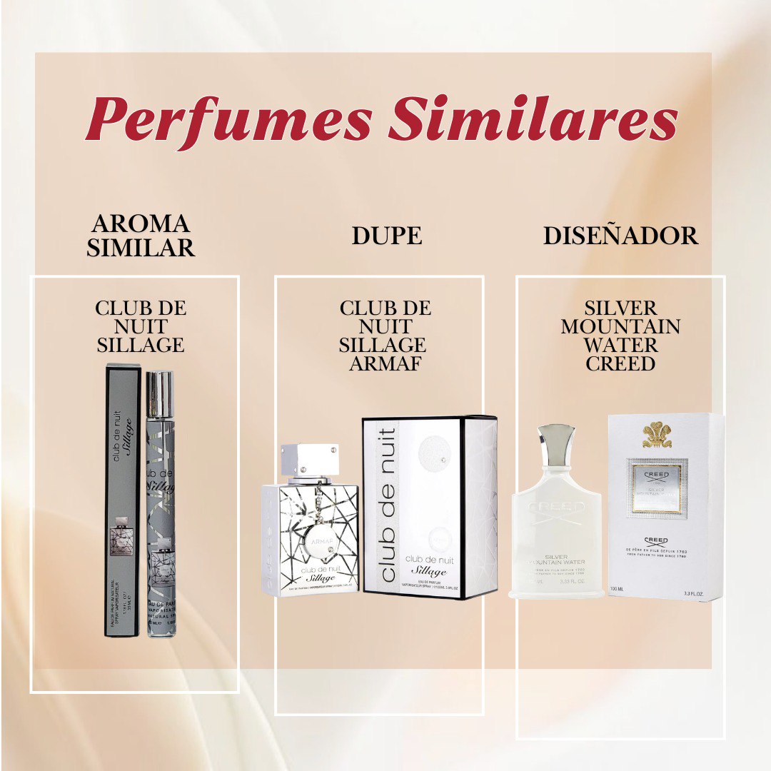 PERFUME EN TUBO CLUB DE NUIT SILLAGE EDP 35ML (H) (AROMA INSPIRADO EN ARMAF CLUB DE NUIT SILLAGE)
