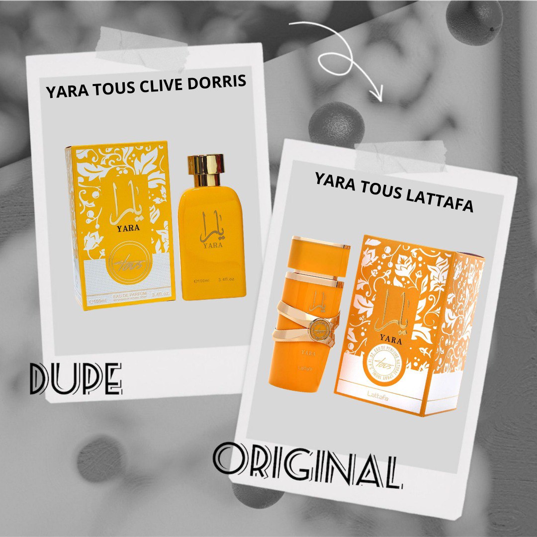 YARA TOUS CLIVE DORRIS EDP 100ML (M) (AROMA SIMILAR LATTAFA YARA TOUS EDP)