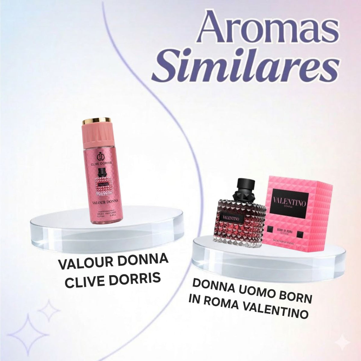 SPLASH CLIVE DORRIS VALOUR DONNA 250ML (M) (AROMA SIMILAR A VALENTINO DONA BORN IN ROMA)