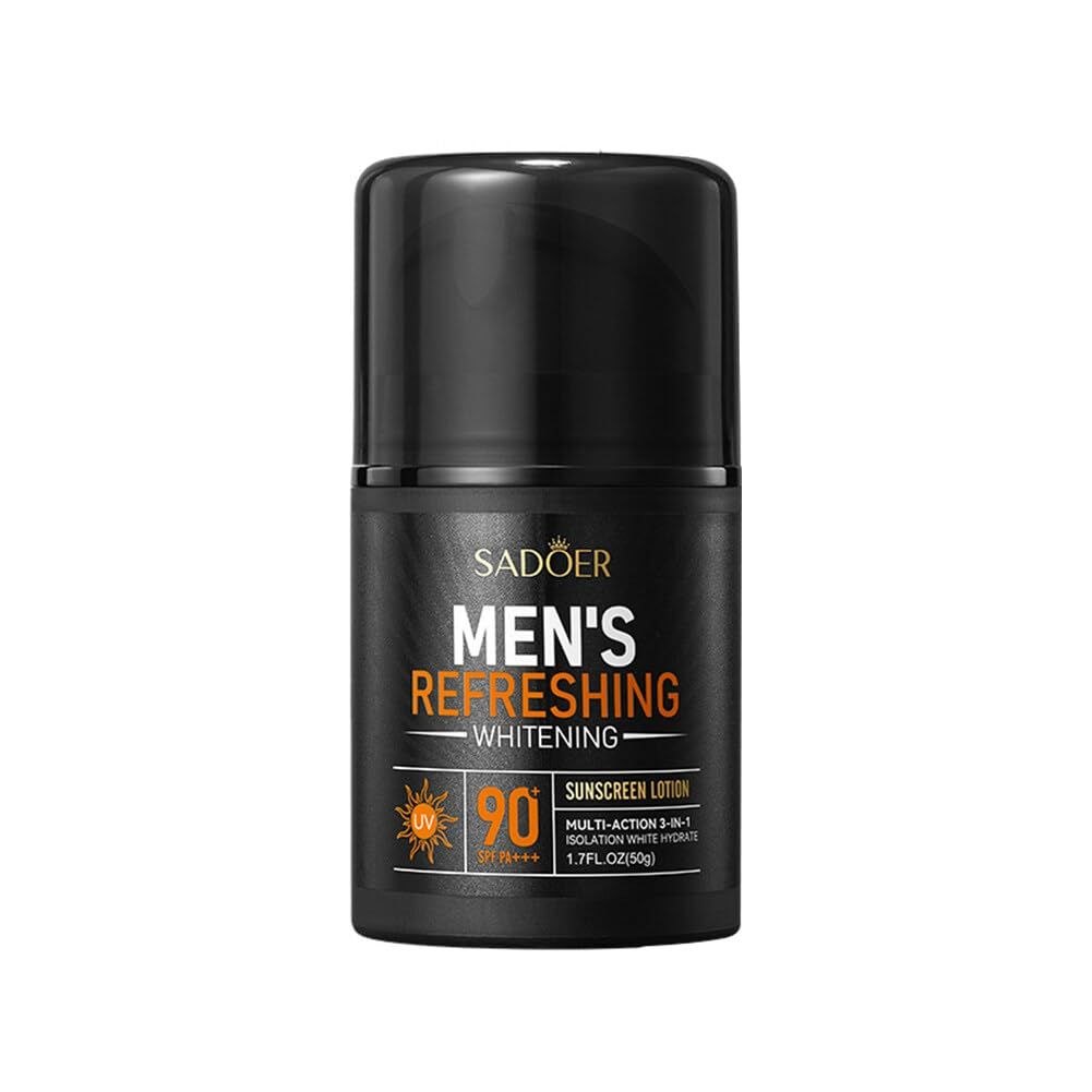 PROTECTOR SOLAR ACLARANTE MULTIACCION 3 EN 1 PARA HOMBRES SPF90 SADOER 100G