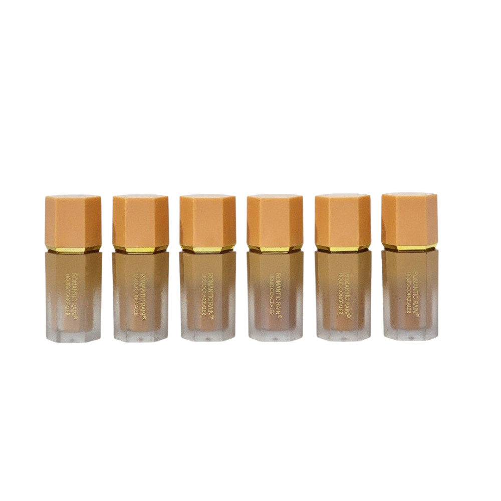CORRECTOR LIQUIDO ACABADO CONSTRUIBLE NO PEGAJOSO 6 TONOS ROMANTIC RAIN
