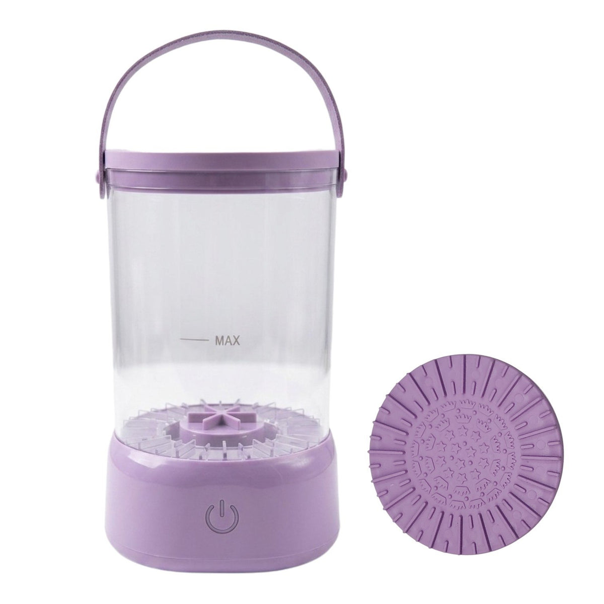 LIMPIADOR DE BROCHAS DE MAQUILLAJE ROTATORIO ELECTRICO
