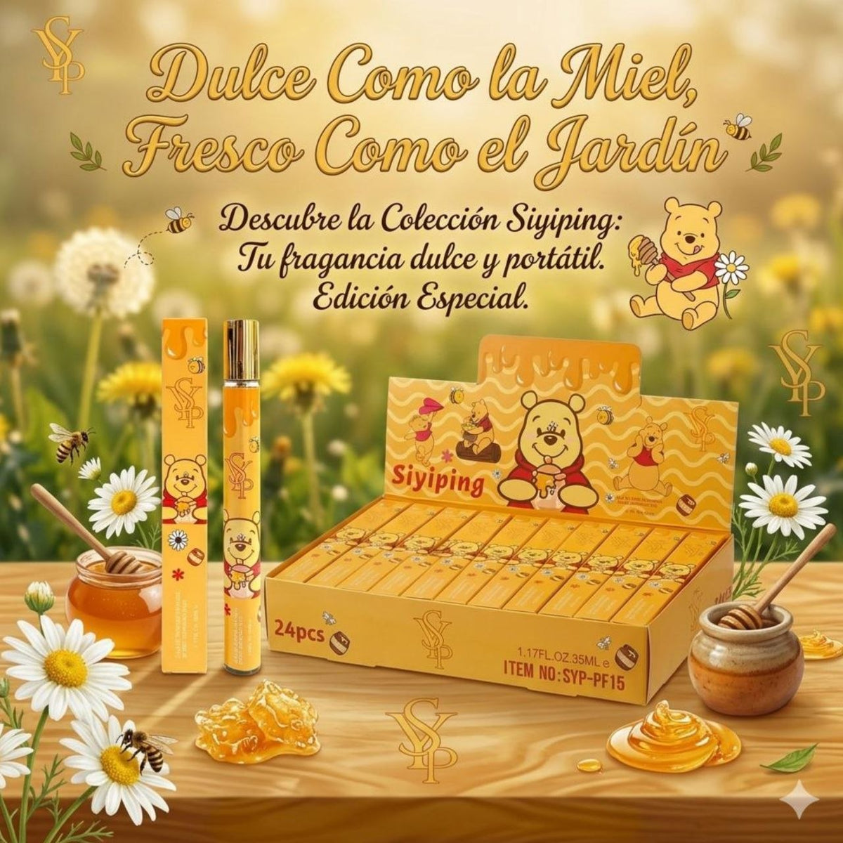PERFUME EN TUBO PARA NIÑOS DE WINNIED THE POOH SIYIPING EDP 35ML