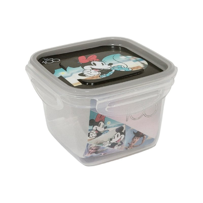 RECIPIENTE PANA PARA ALIMENTOS PARA NIÑAS CON DISEÑO DE MINNIE MOUSE 8.5X12.5CM