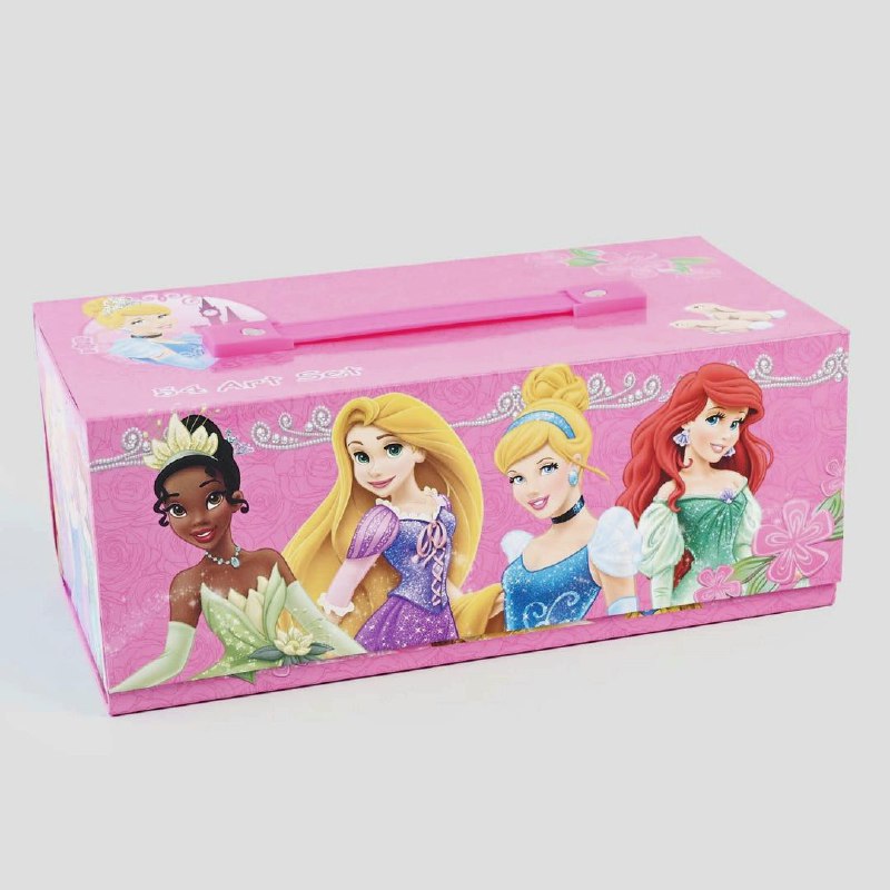ESTUCHE DE ARTE PRINCESAS 54 PIEZAS