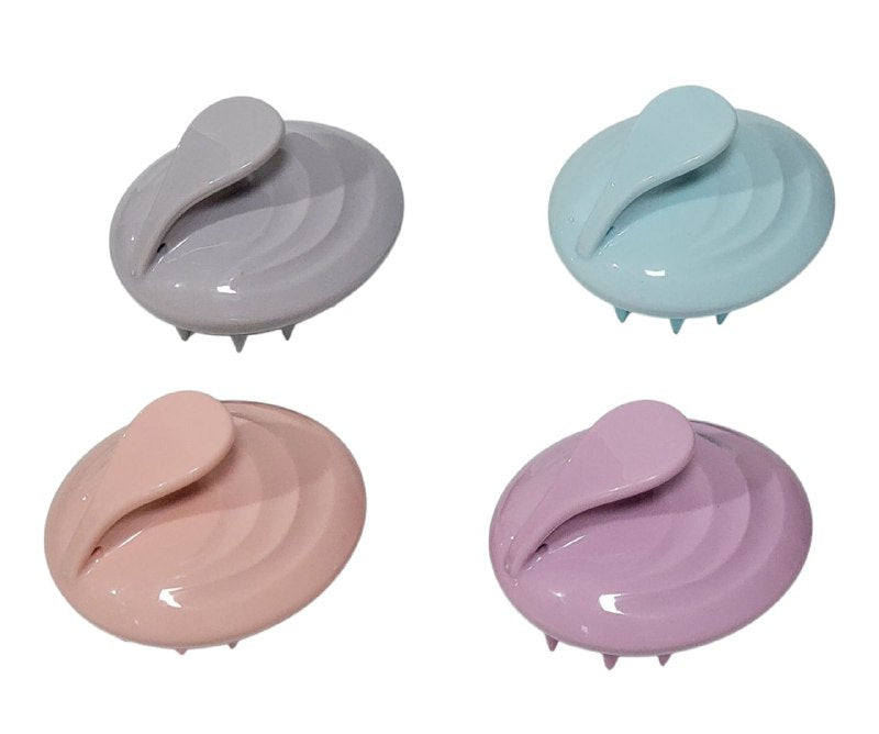 CEPILLO DE SILICONA PARA EL LAVADO DEL CABELLO, FUNCION DE MASAJE PARA EL CUERO CABELLUDO, EXFOLIANTE DEL CABELLO, ELIMINA CASPA Y ESTIMULA EL CRECIMIENTO DEL CABELLO RUBY FACE