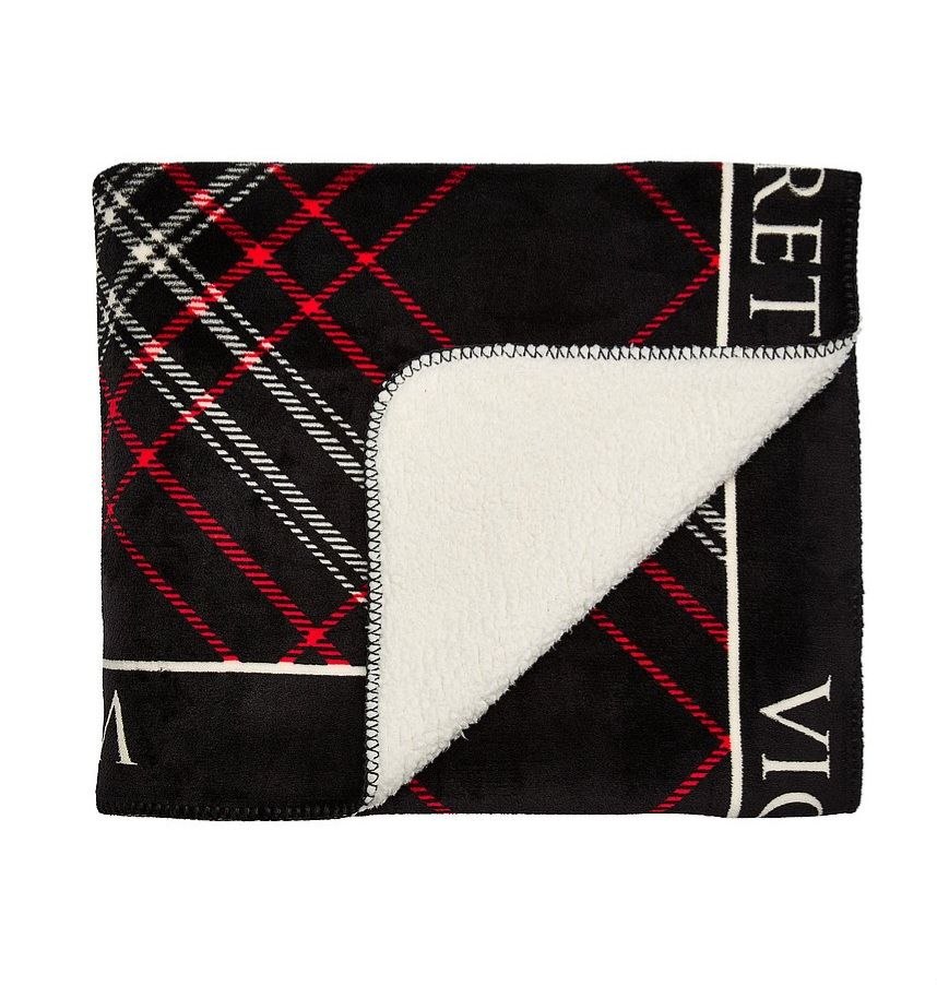 COBIJA ULTRA SUAVE CON TEXTURA TIPO SHERPA VICTORIAS SECRET 127X152CM