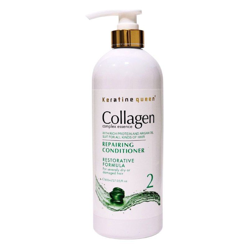 ACONDICIONADOR DE COLAGENO Y ACEITE DE ARGAN KERATINE QUEEN 800ML
