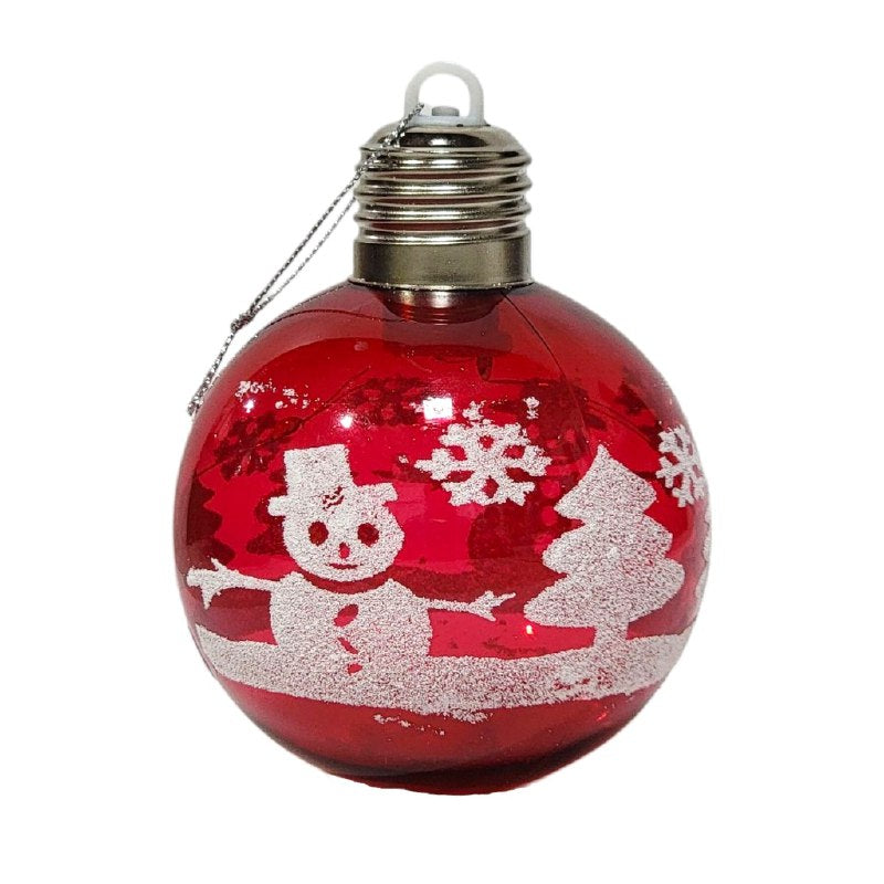 DECORACION ADORNO NAVIDEÑO ESFERA COLGANTE PARA EL ARBOL DE NAVIDAD