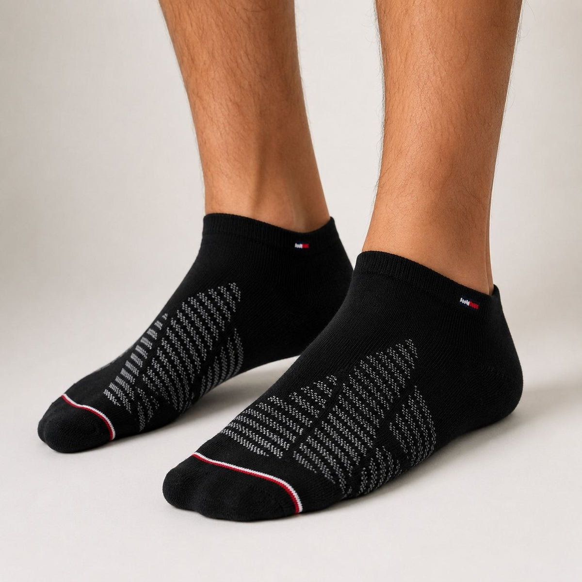 CALCETA TOBILLERA TOMMY HILFIGER PARA HOMBRE 6 PARES TALLA ÚNICA