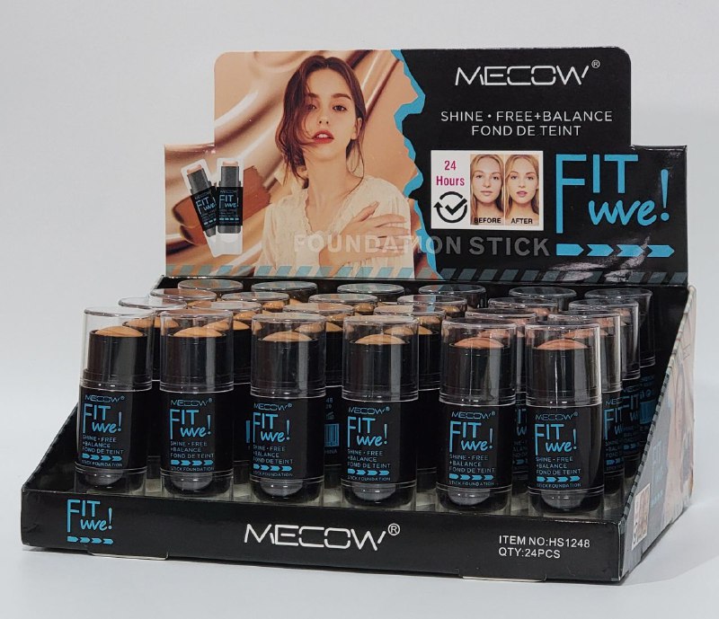 BASE DE BARRA MATIFICANTE Y EQUILIBRANTE FIT WVE MECOW (DUPE DE MAYBELLINE)