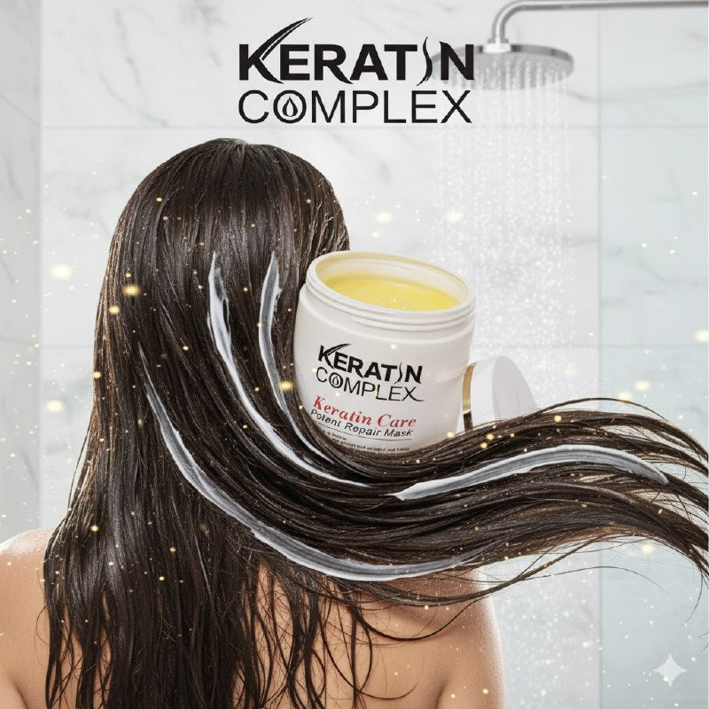 MASCARILLA PARA EL CABELLO CON BIONITA COLAGENO Y QUERATINA SUAVIZANTE KERATINE COMPLEX 800ML