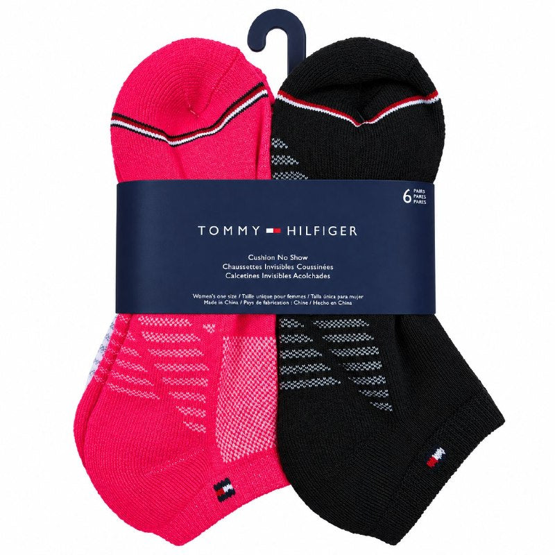 CALCETA TOBILLERA TOMMY HILFIGER PARA MUJER 6 PARES TALLA ÚNICA
